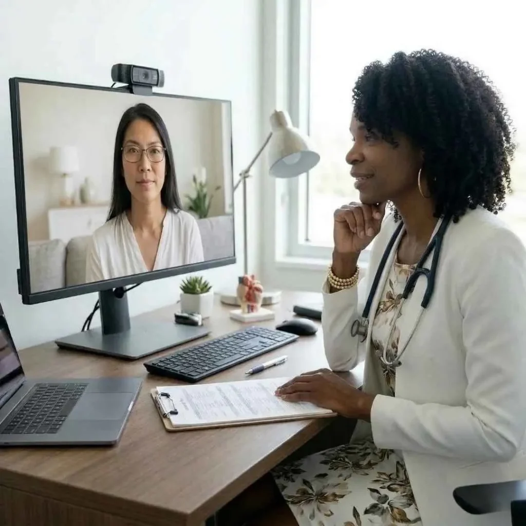 telehealth consultation session