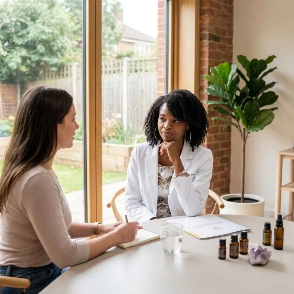 wellness consultation session