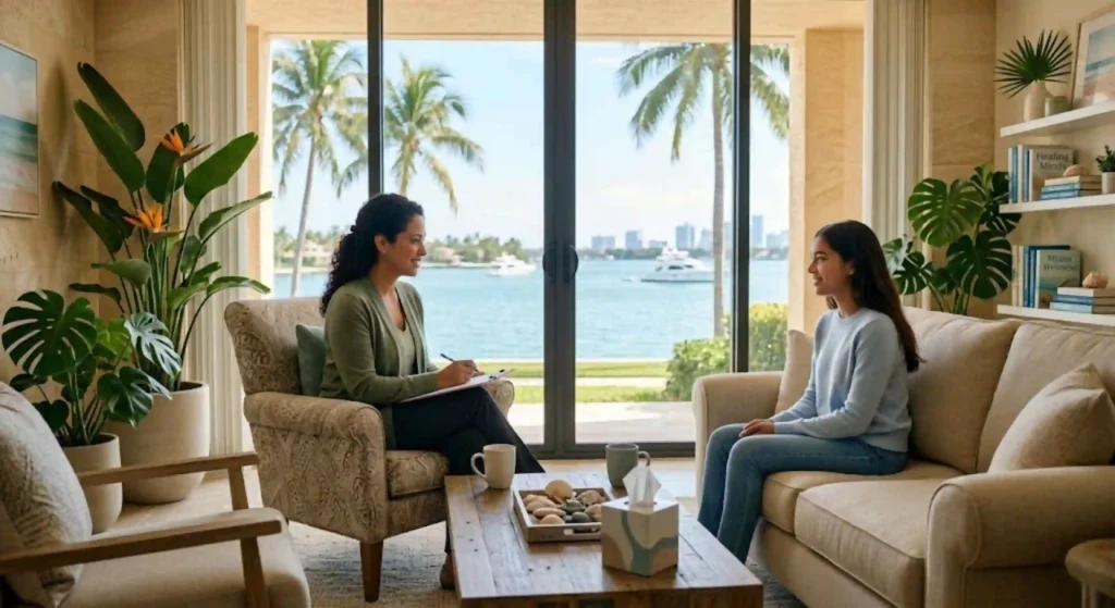 Comfortable and supportive mental wellness environment in Miami