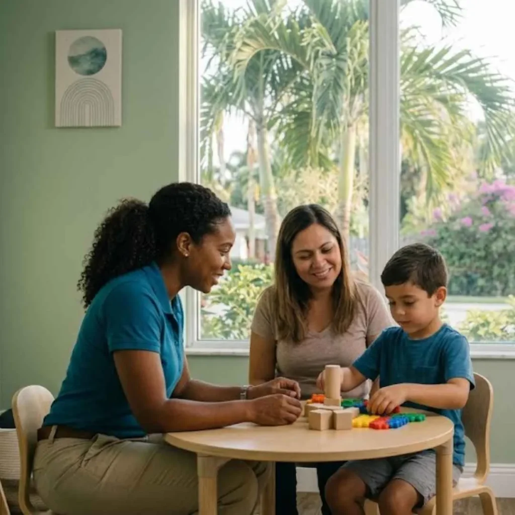 Mental health professional providing autism support services in Miami, Florida
