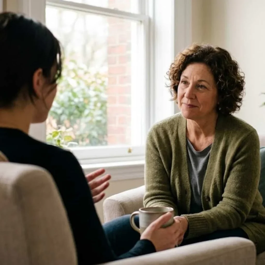 Personalized trauma recovery consultation with mental health provider