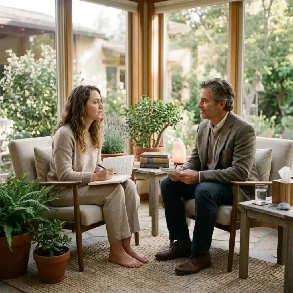 Professional therapy for adjustment disorder treatment